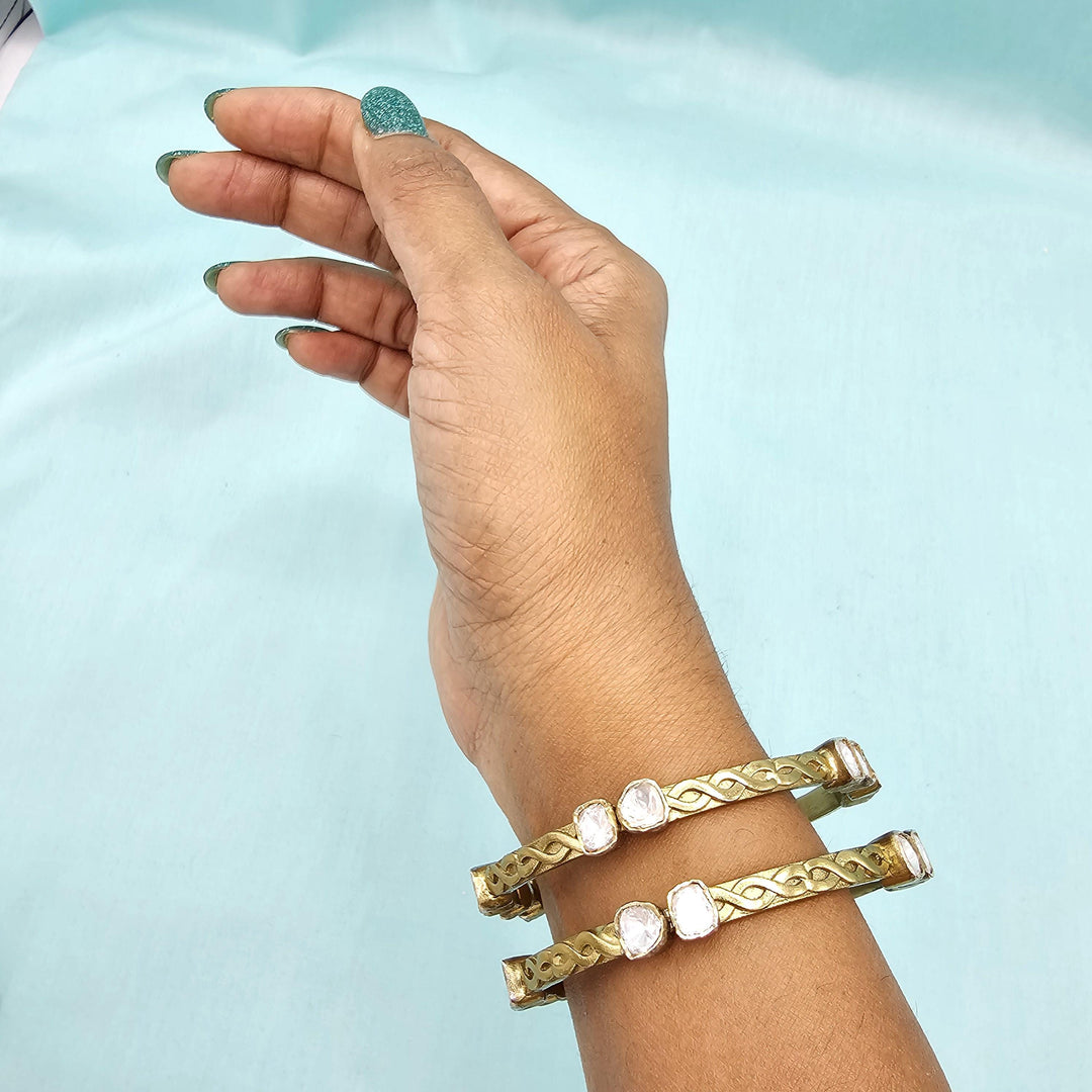 2.4sz Moissanite bangles