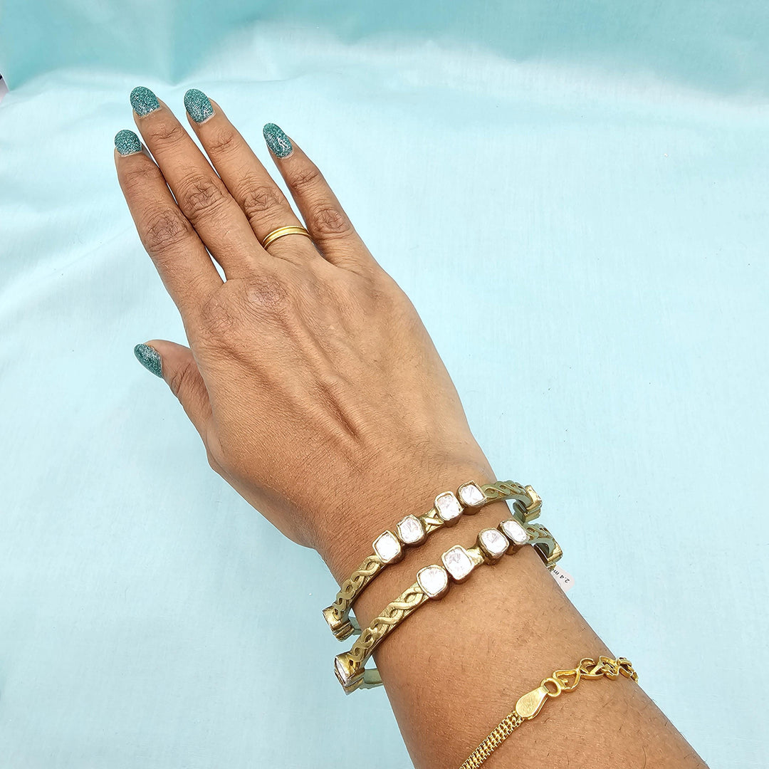 2.4sz Moissanite bangles