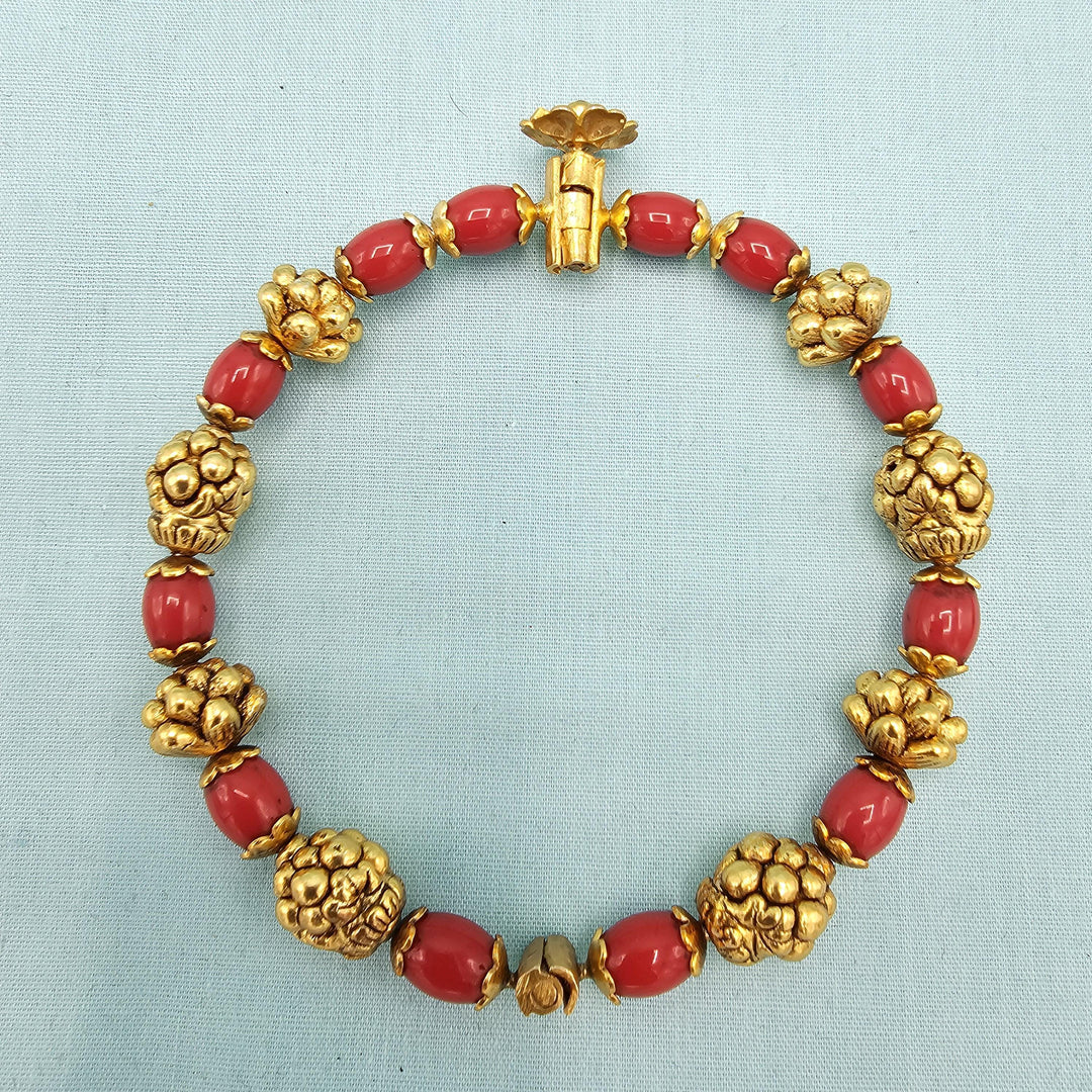 2.8 Coral Nakshi bangles