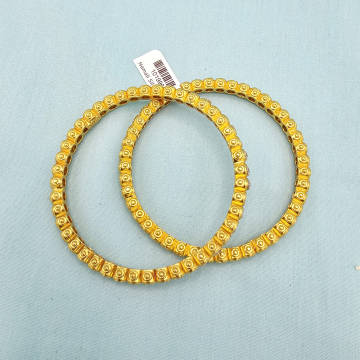 92.5 Full white silver bangles