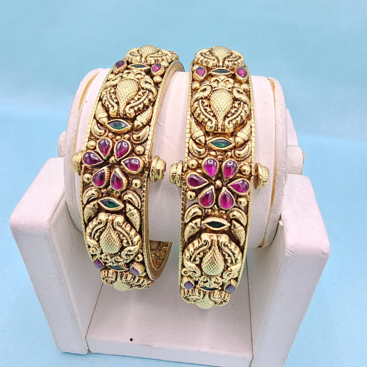 92.5 Silver TEMPLE  bangles