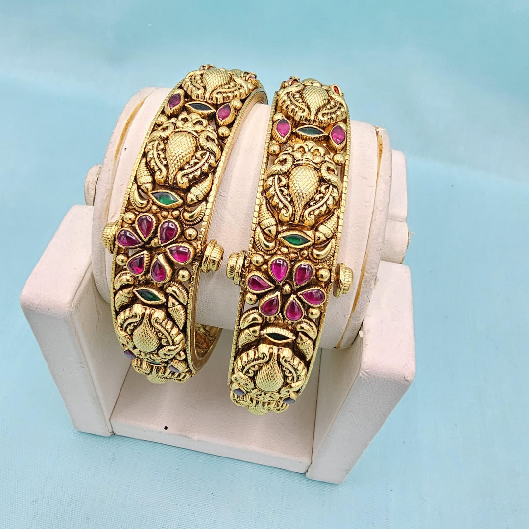 92.5 Silver TEMPLE  bangles
