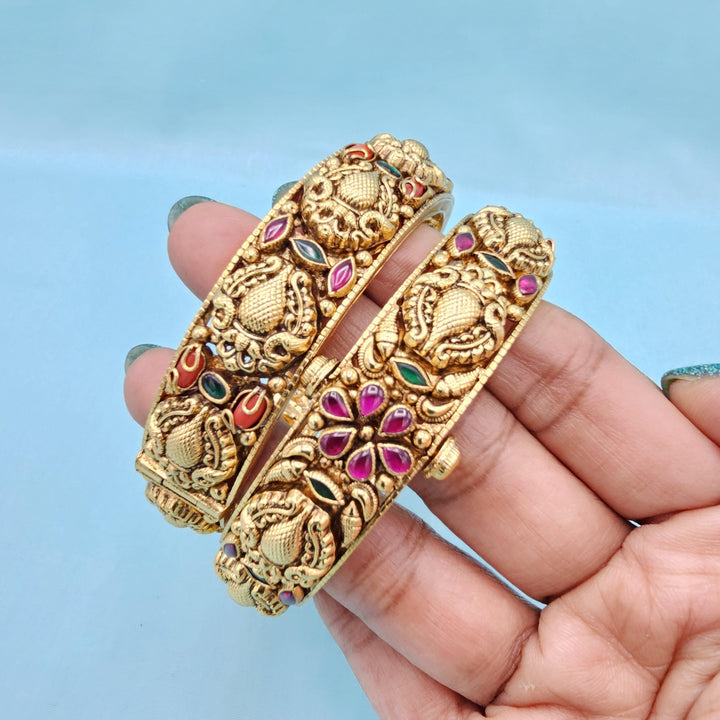 92.5 Silver TEMPLE  bangles
