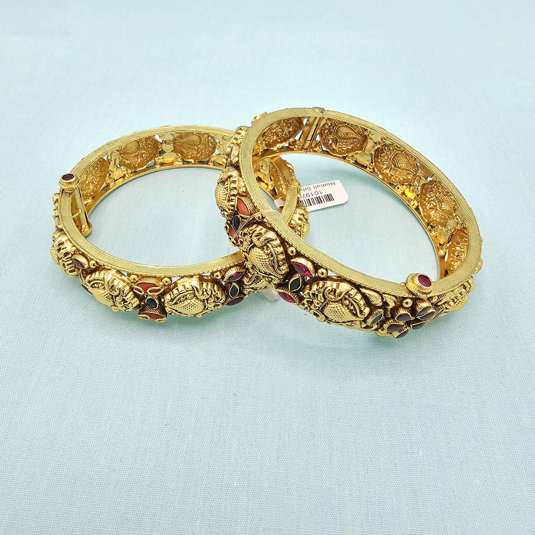 92.5 Silver TEMPLE  bangles