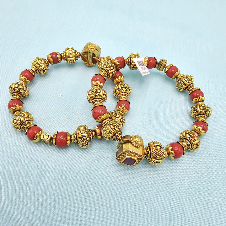 2.4 coral openable bangles