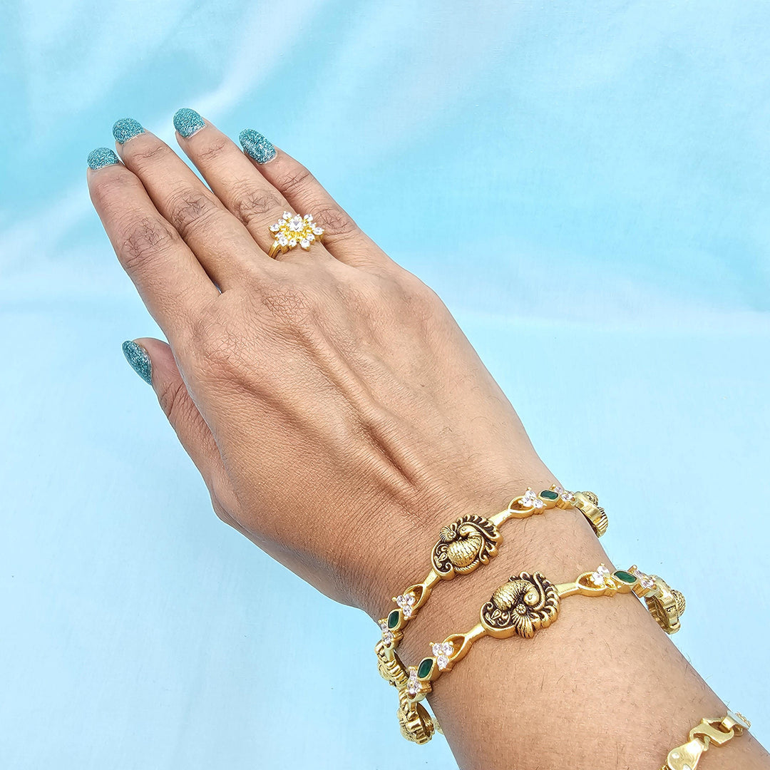 2.4 size Nakshi bangles