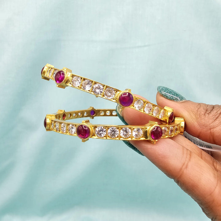 2.4 CZ Ruby bangles