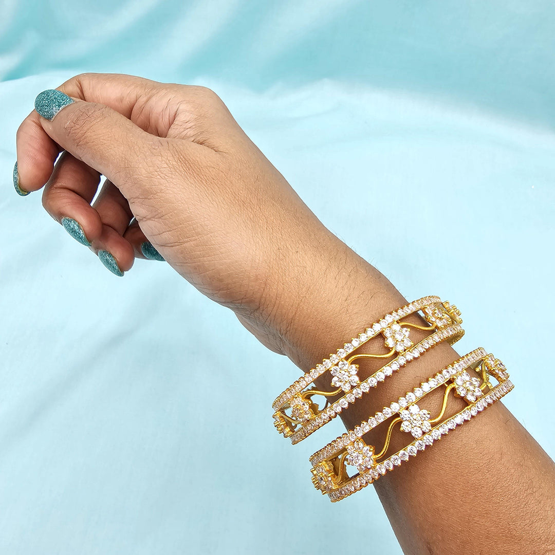 92.5 Cz bangles Bridal