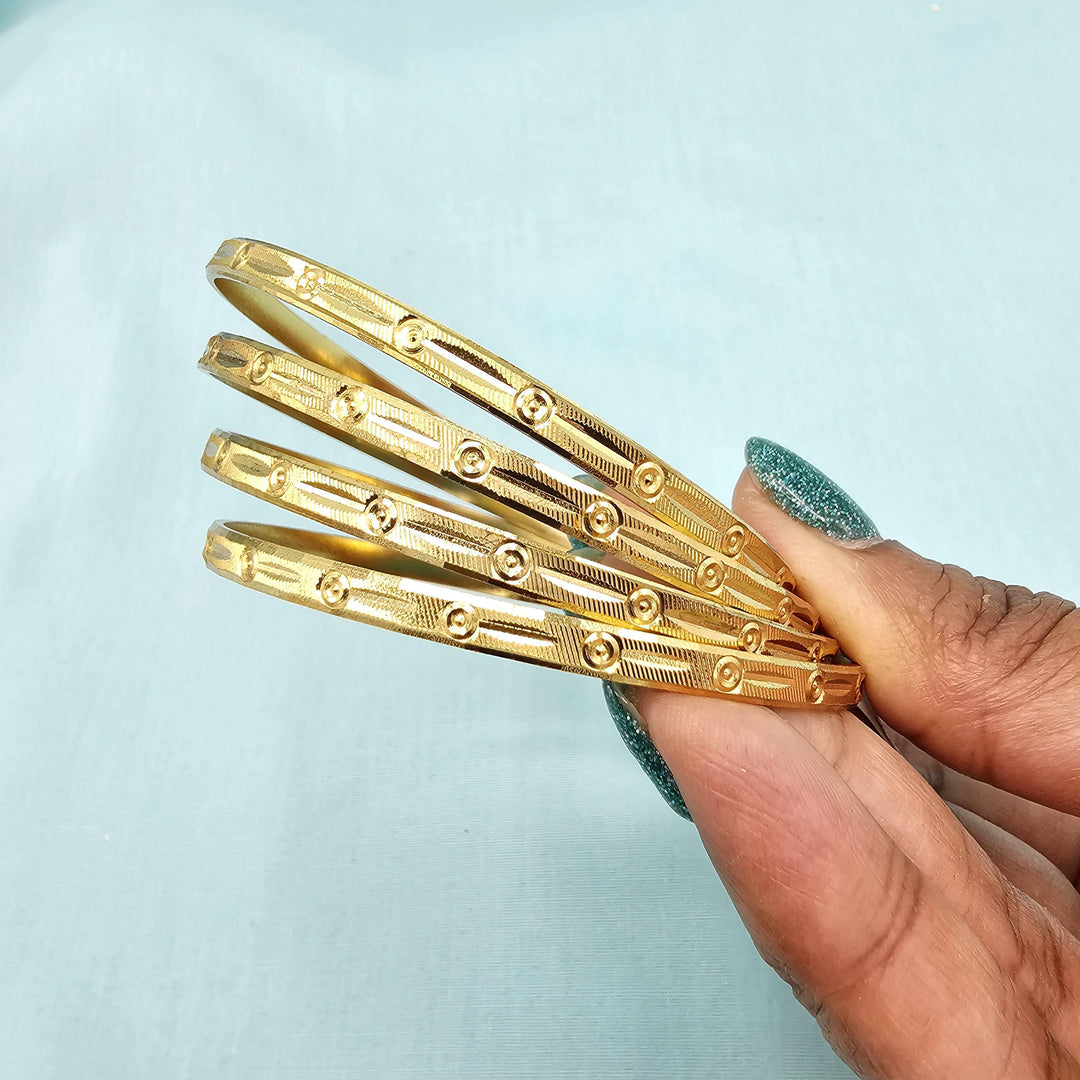 2.8 Silver Plain bangles