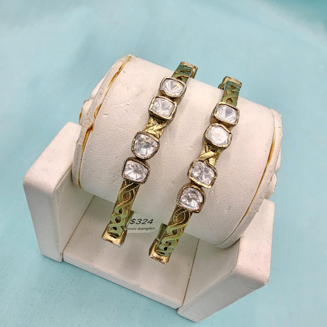 2.4sz Moissanite bangles
