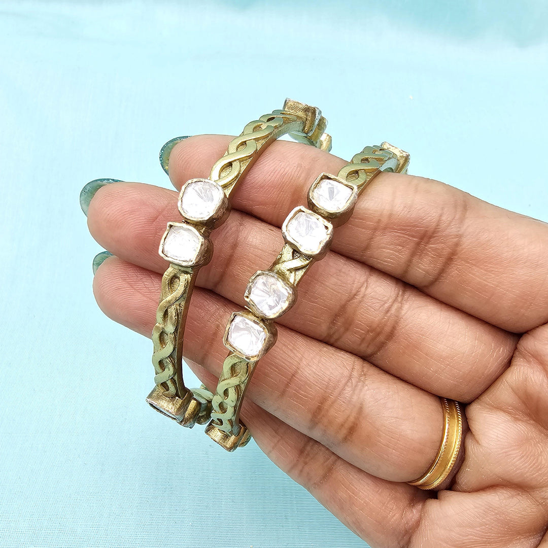 2.4sz Moissanite bangles