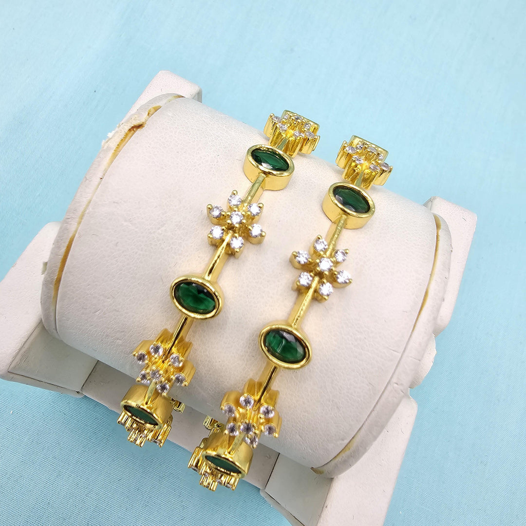 92.5 Emerald CZ bangles