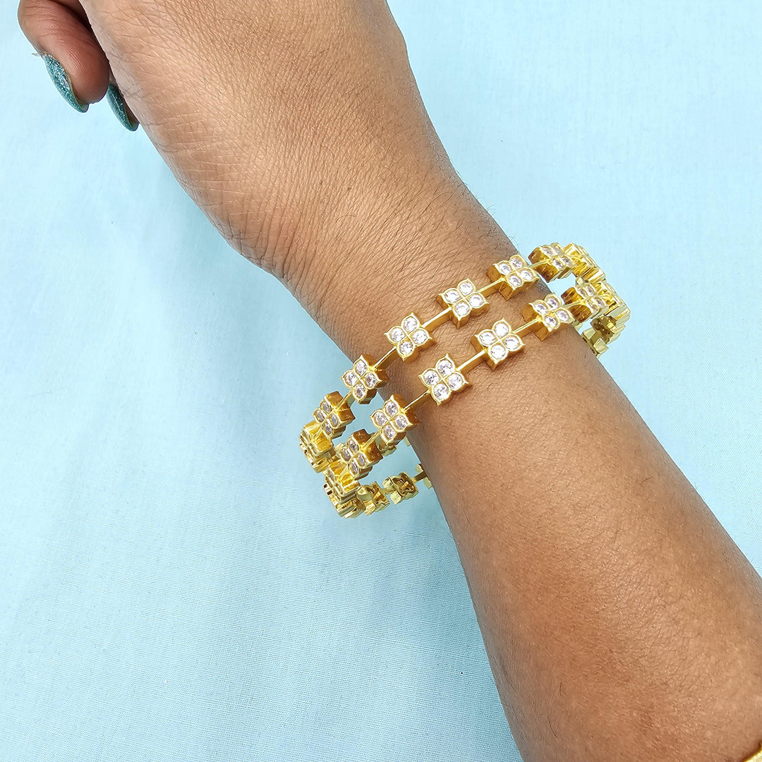 Silver CZ white stone JEWELRY