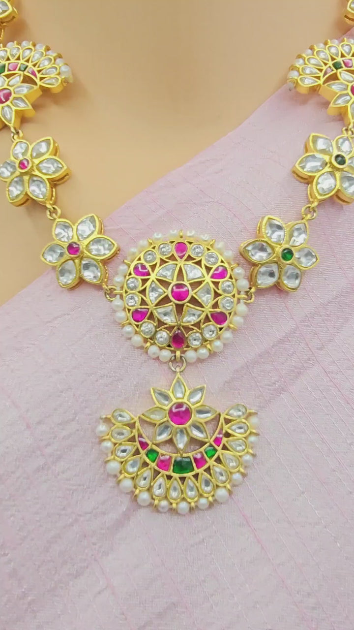 2 in 1 Silver Tikka/ Necklace
