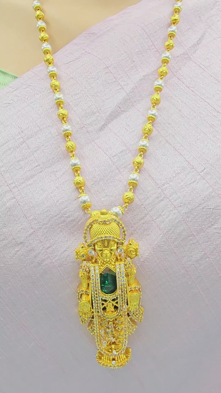 Silver Venkateshwara Swami Pendant