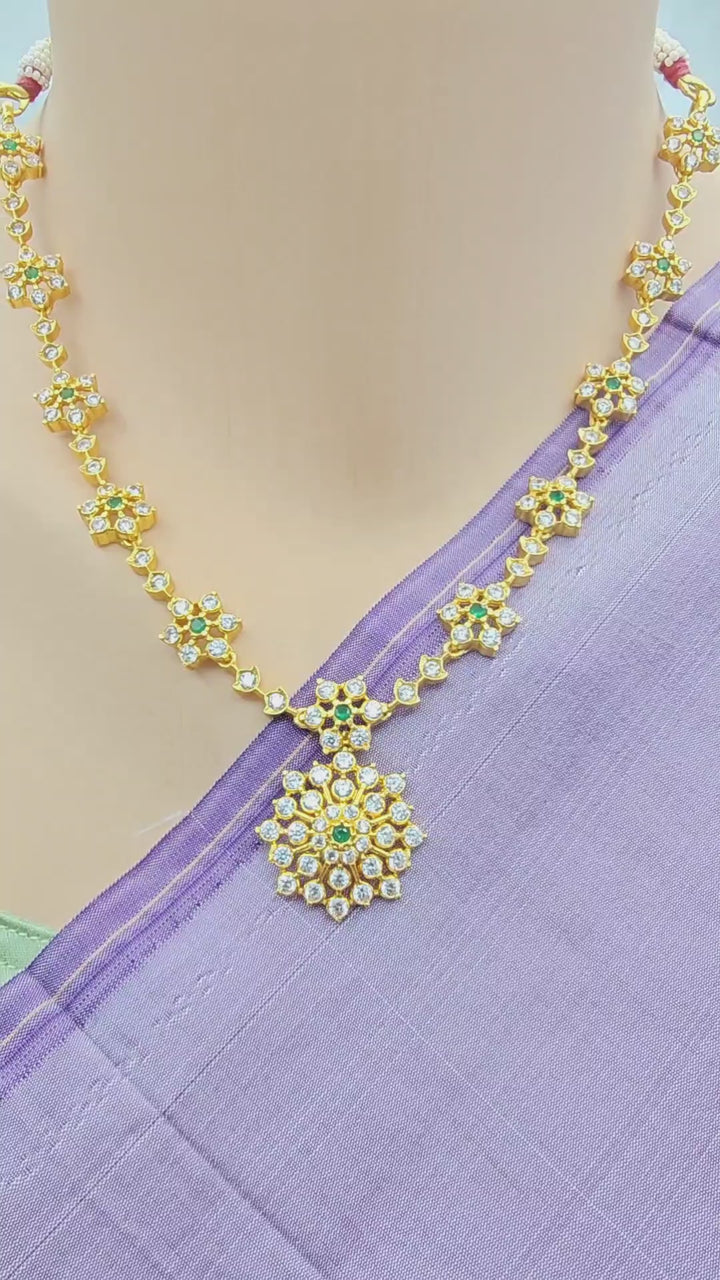 Short CZs Necklace Set