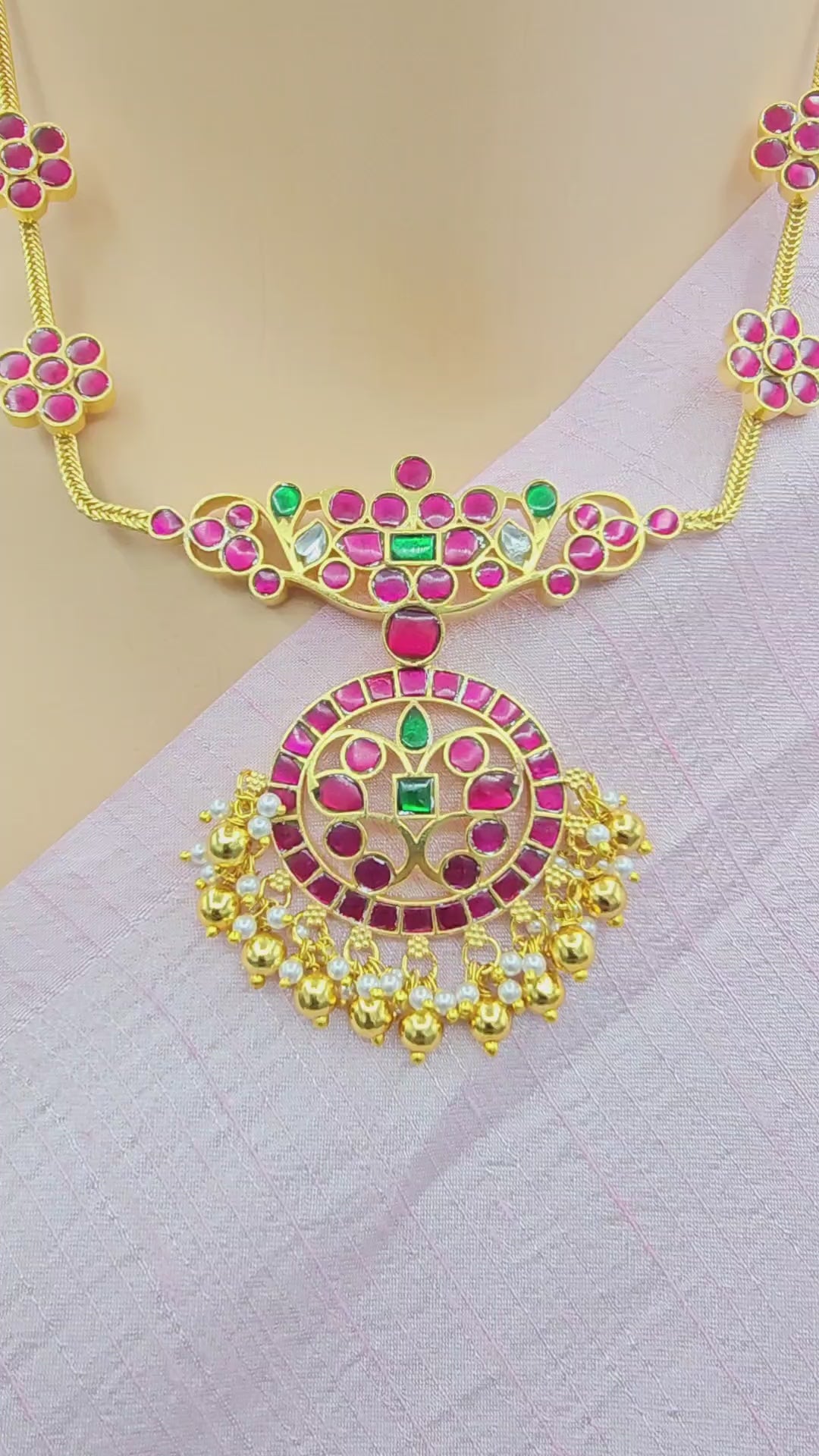 Short Jadau Kundan Necklace