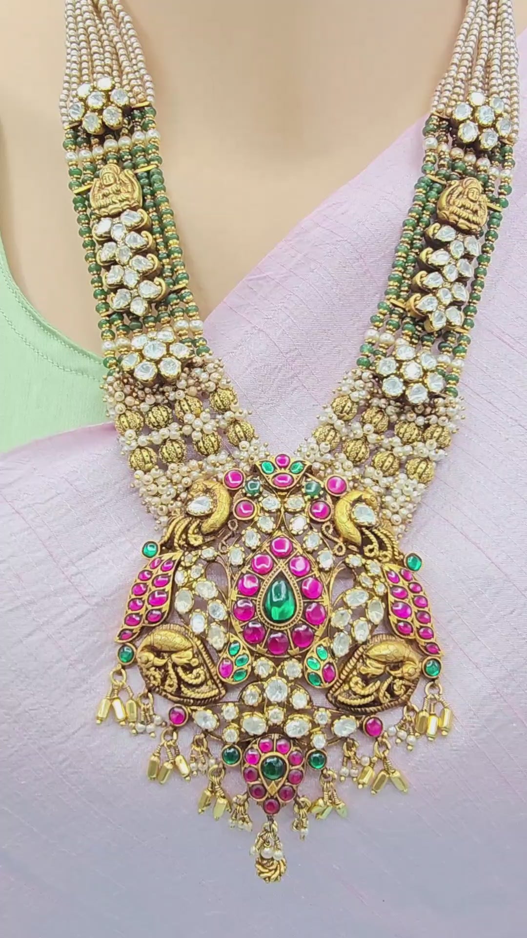 Nakshi Kundan Moissanite