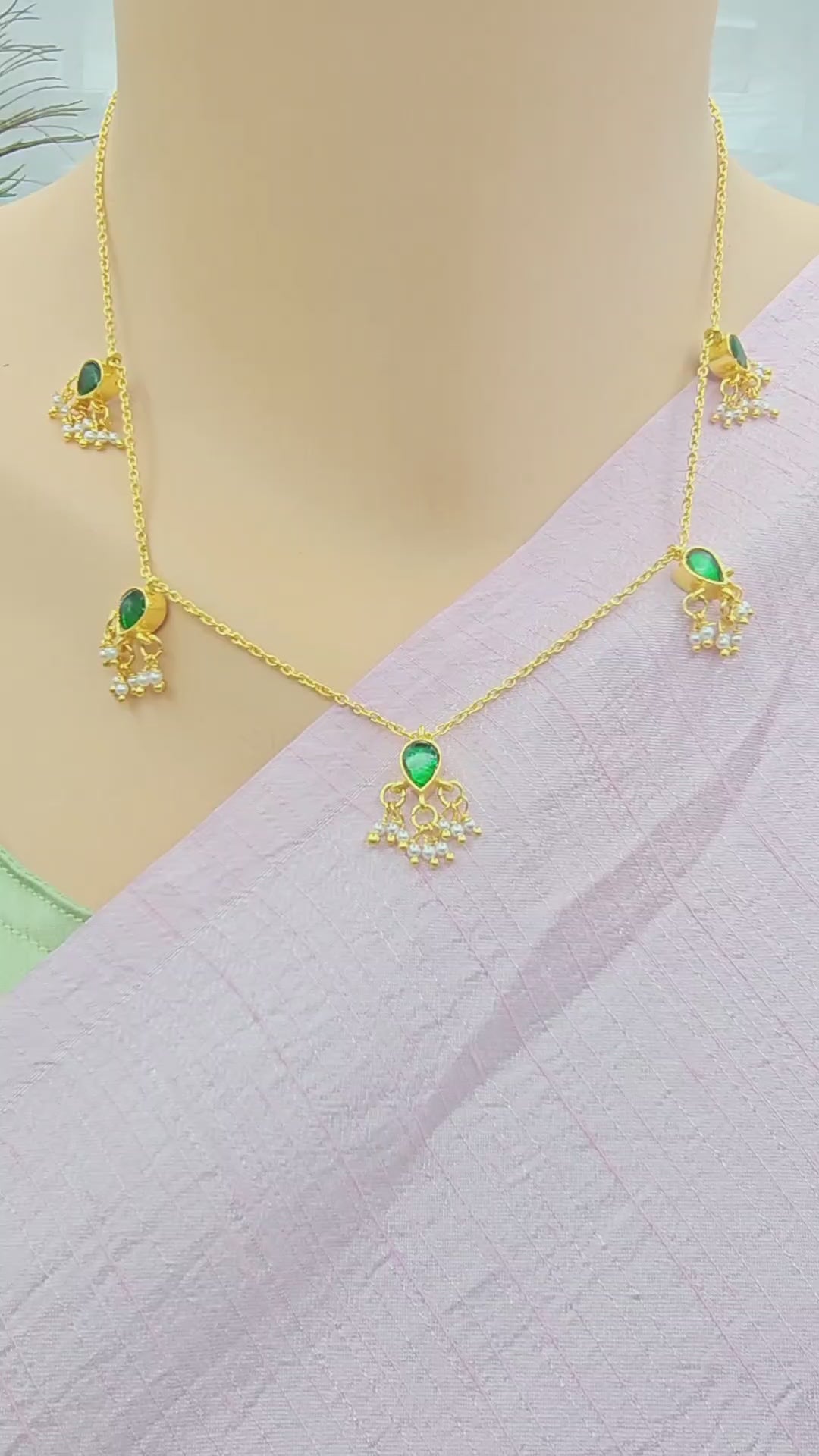 Reversible Kundan Necklace