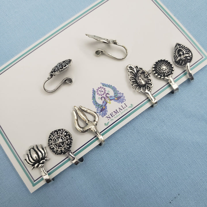 Oxidized Nose Stud